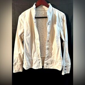 🔴$1SALE$ Cream color Jean jacket